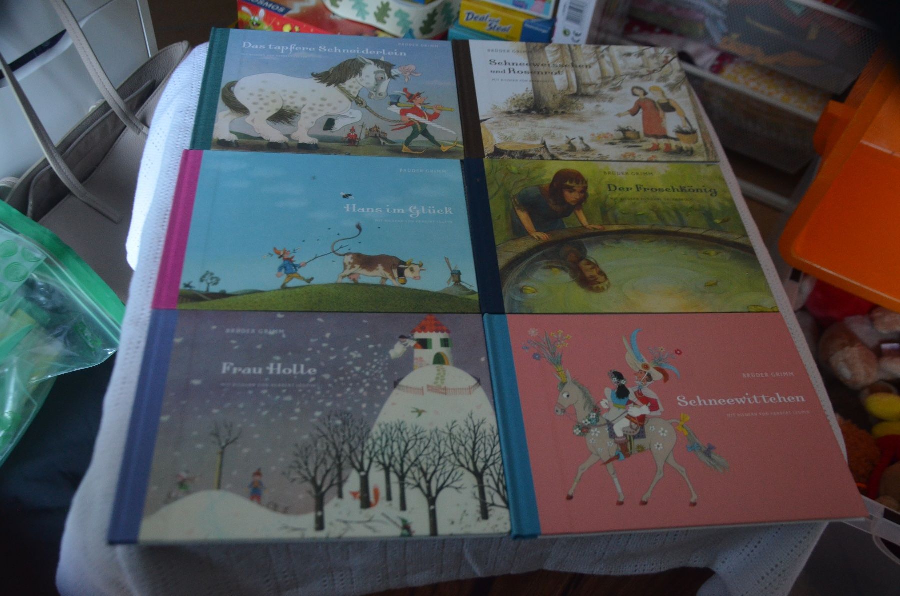 Libri: 6 KINDER BUCH - BRUDER GRIMM (A) – Usato da Chiasso venduto da Dolly015
