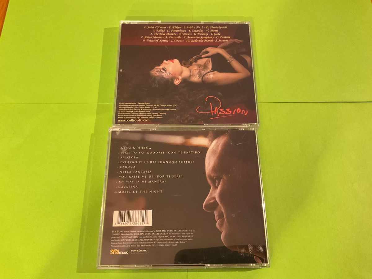 CDs: CD Sammlung: Paul Potts "One Chance" & Odette "Passion" – Gebraucht aus Steinach von Quarkie 1