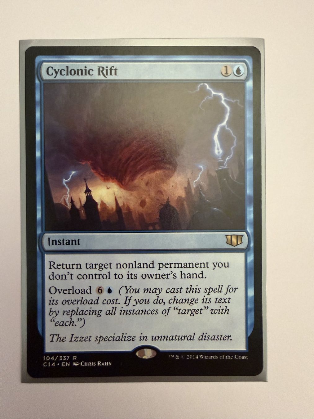 Magic The Gathering Sammelbilder & Trading cards: Carte Magic Cyclonic Rift – Gebraucht aus Kloten von Mumiiin