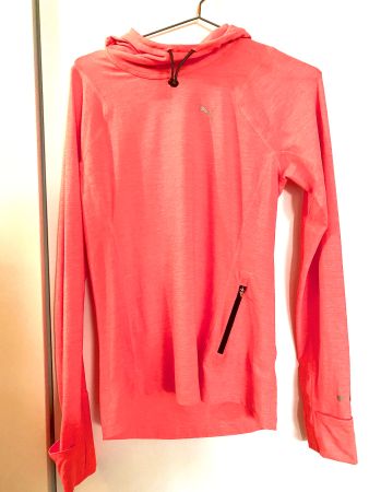 Puma Damen Sport Hoodie Gr. M Orange Top Zustand!
