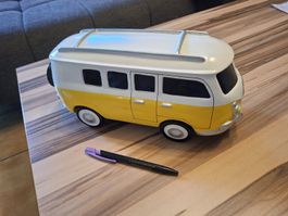 Déco Bus VW Jaune Blanc en bois Bon état