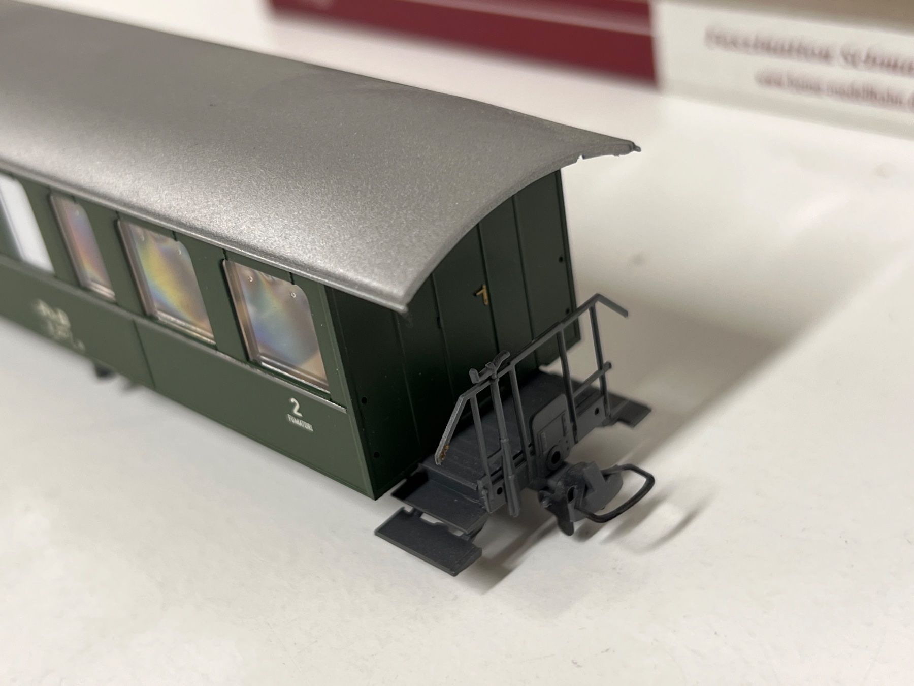 Bemo Modelleisenbahnen: Bemo RhB B2 2077 2.Kl. H0m – Gebraucht aus Neuenhof von ludovicco 4
