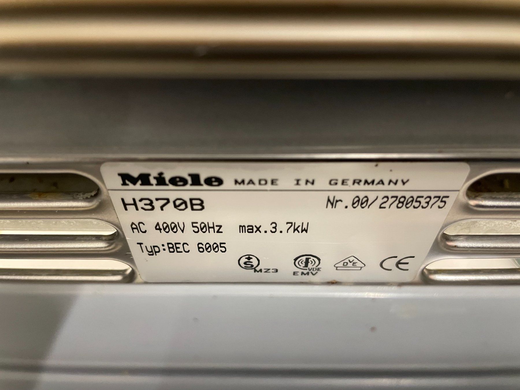 Miele Backöfen: Backofen – Gebraucht aus Nussbaumen AG von Kexi07 1