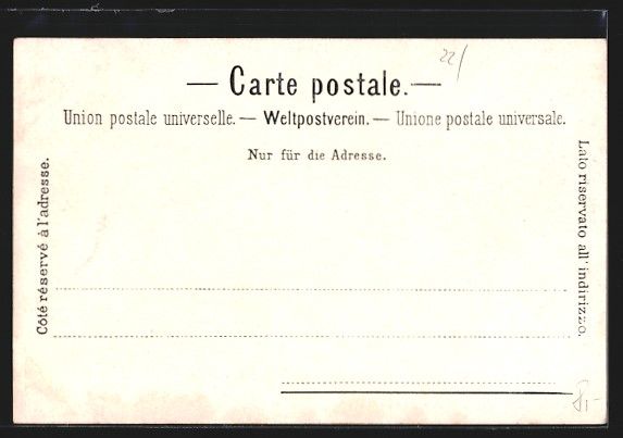 Cartoline postali: AK Zürich, Hotel Bellevue – Usato da Berlin venduto da bartko-reher 1