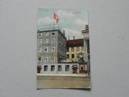 Karte Rorschach SG Hotel Bahnhof 1910