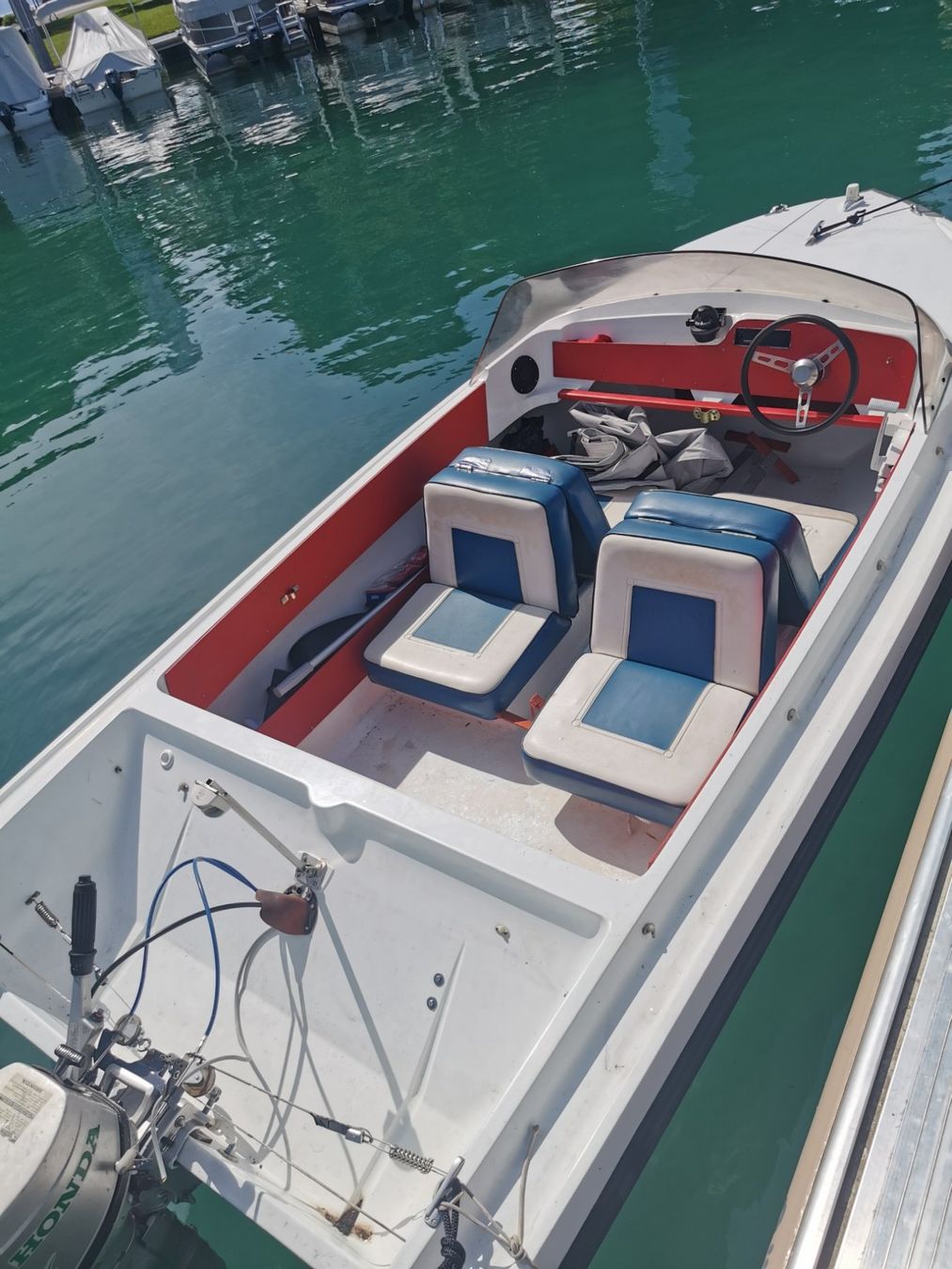 Honda Boote: Boot & 6PS Motor&mit Sportanhänger – Gebraucht aus Steffisburg von kk4711 3