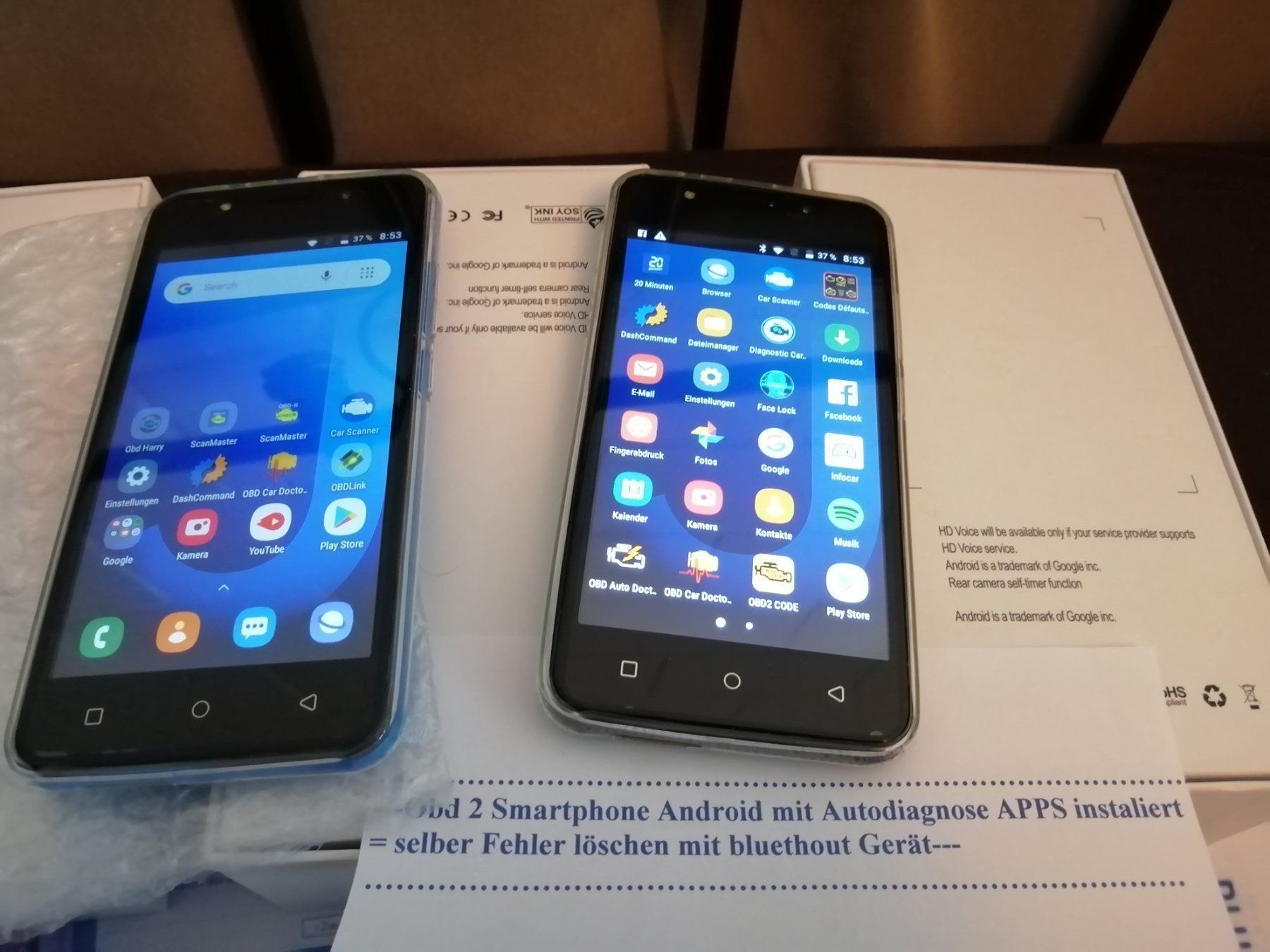 Handys / Smartphones: obd2 smartphone +Autodiagnose ELM327 – Gebraucht aus wila von audi48 2