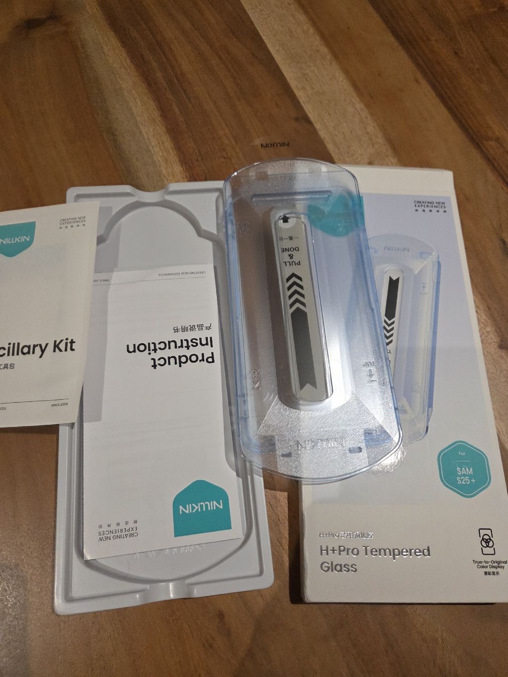 Ritocchi & pellicole di protezione: Vitre protection Samsung S25 plus – Nuovo e nell'imballaggio originale da Cortaillod venduto da ioi_7rq6