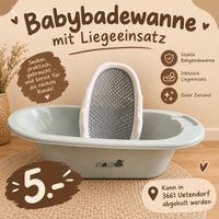 Babybadewanne mit Liegeeinsatz