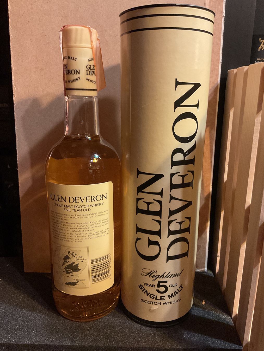 Spirituosen: Glen Devron 5 Years alte Abfüllung ab 1.- – Neu und originalverpackt aus Mülchi von Lafite70 1