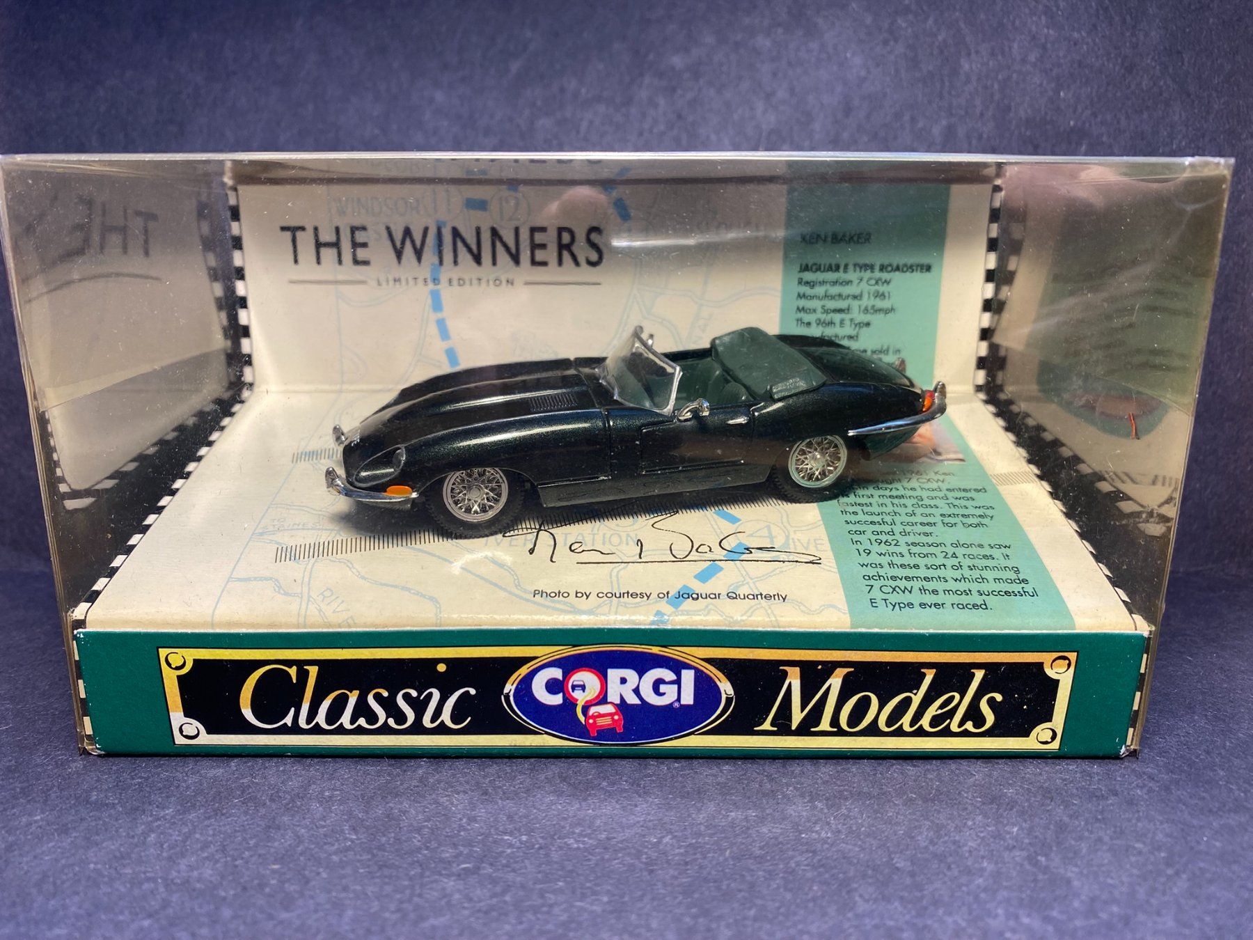 Corgi Toys Modellautos: Corgi Classic Jaguar E Type Roadster 1:43 OVP – Neu und originalverpackt aus Spiez von Mlandcruiser