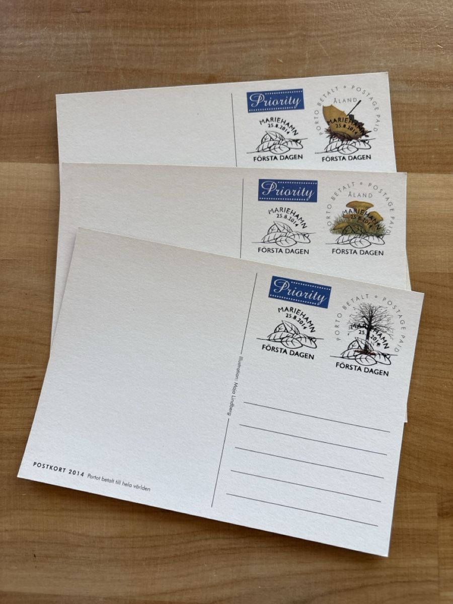 Cartoline postali: AK mit Kunst von Maja Lindberg – Usato da Rümlang venduto da Kartenpost1 1
