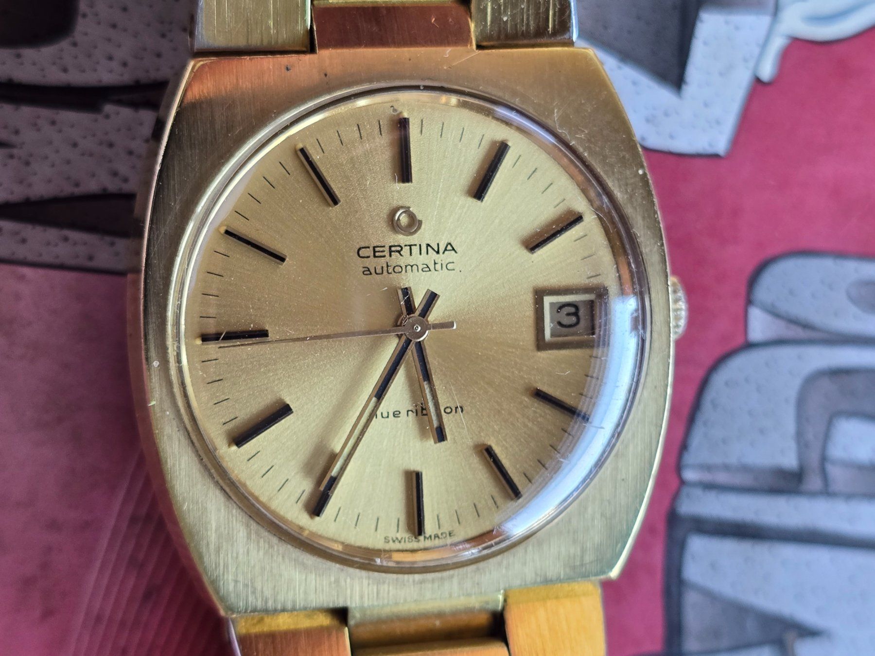 Certina Montres: 34 Certina Blue Ribbon Automat Date – D'occasion à Muri AG par Corredor 2