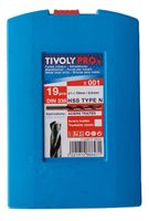 TIVOLY | Metallbohrer - Set | HSS Typ N | 1-10mm | 19teilig
