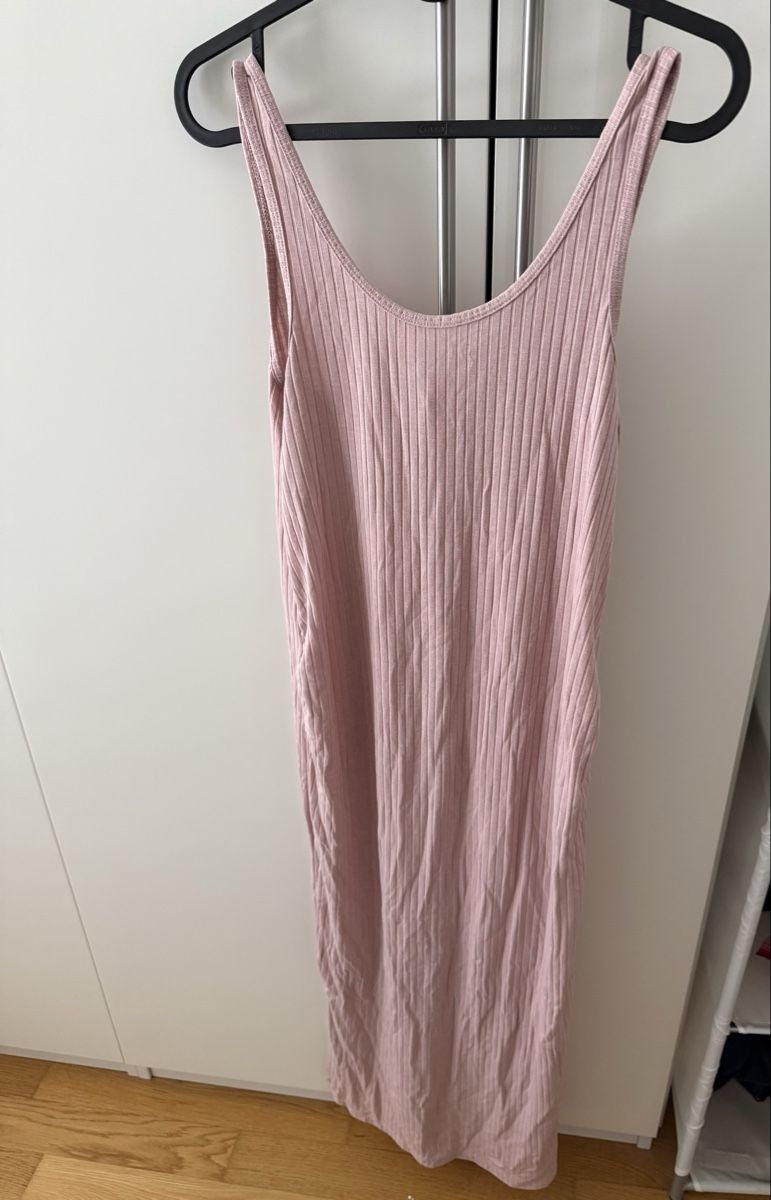 H&M Kleider: H&M Umstandskleid lang rosa, Gr.S – Gebraucht aus Lenzburg von car_pzg8