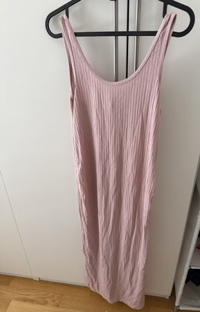 H&M Umstandskleid lang rosa, Gr.S