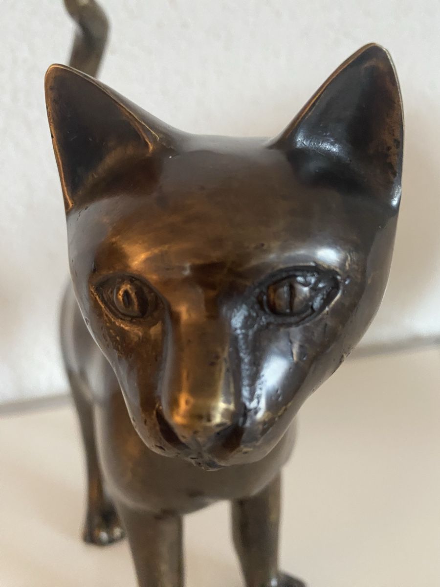 Statuette: Bronze, Katze laufend – Nuovo (secondo la descrizione) da Zürich venduto da eileenchen1 5
