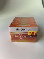 5x Sony Mini DV Premium Kassetten (DVM60PR4) OVP