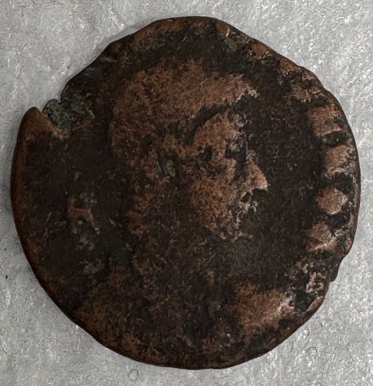 Alle Münzen: Alte römische Münze Bronze – Gebraucht aus Andwil SG von Ariisa1234