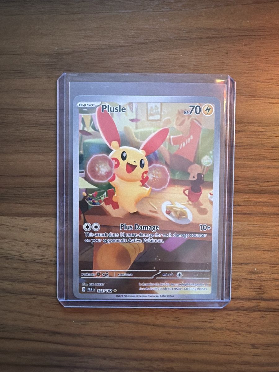 Pokémon Carte collezionabili: Plusle - 193/182 - Pokemon Paradox Rift  – Nuovo (secondo la descrizione) da Zollikon venduto da ale_9st7