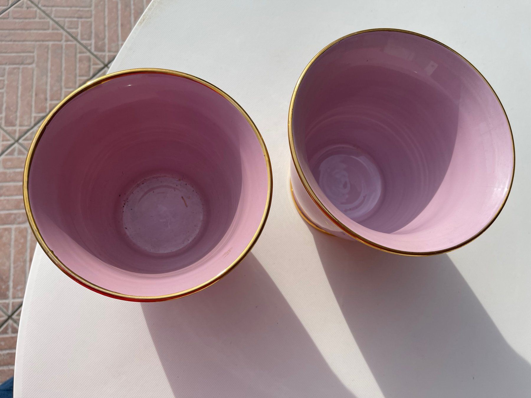 Vasi per fiori: 2 SUPERBES CACHE-POTS – Nuovo (secondo la descrizione) da La Croix (Lutry) venduto da Sporades 3
