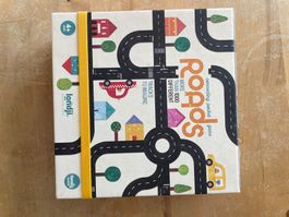 Londji "Roads" Pocket Game – Kreatives Strassen-Legespiel