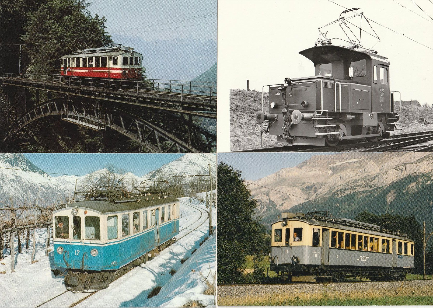 Ansichtskarten: 42 Ak Bahnen – Gebraucht aus Rorschacherberg von fratovi2 4