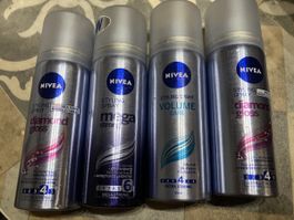 4 x Nivea, Taft Haarspray - Starker Halt fürs perfekte Styli