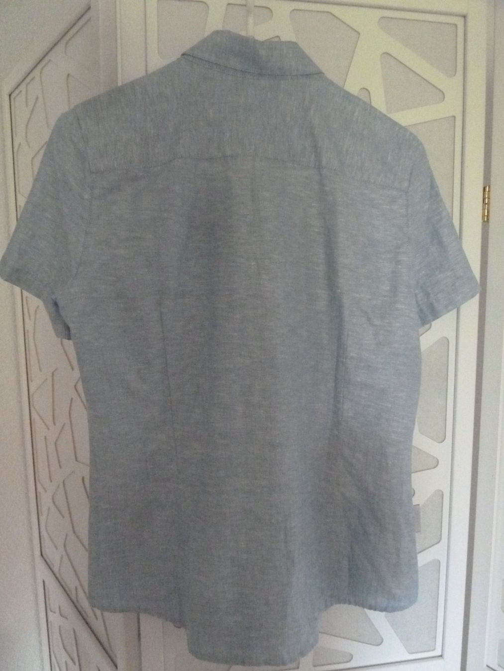 Camicette: Damen Bluse Edelweiss hellblau Gr.36 Leinen-Baumwolle – Nuovo (secondo la descrizione) da Meiringen venduto da Lifestyle55 3