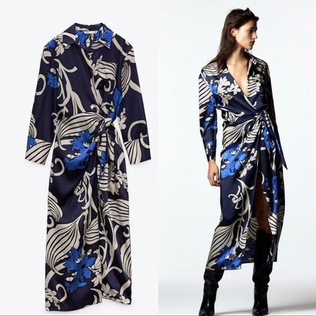 Zara floral print dress - XS
