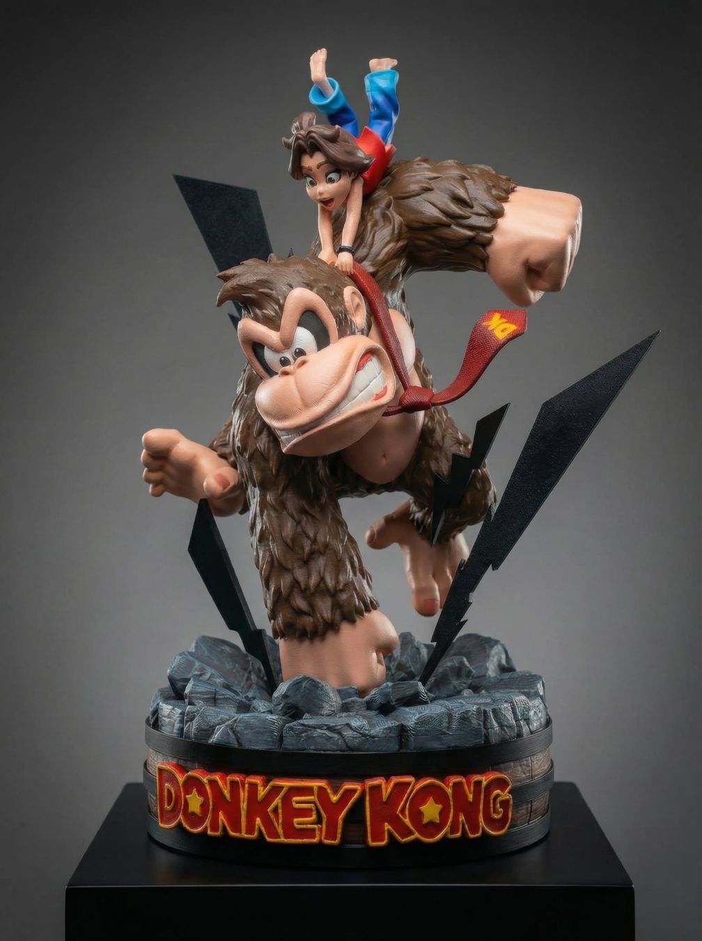 Sculture & Statue: Statue - Donkey Kong Bananza – Nuovo e nell'imballaggio originale da Noville venduto da NewGamePlus