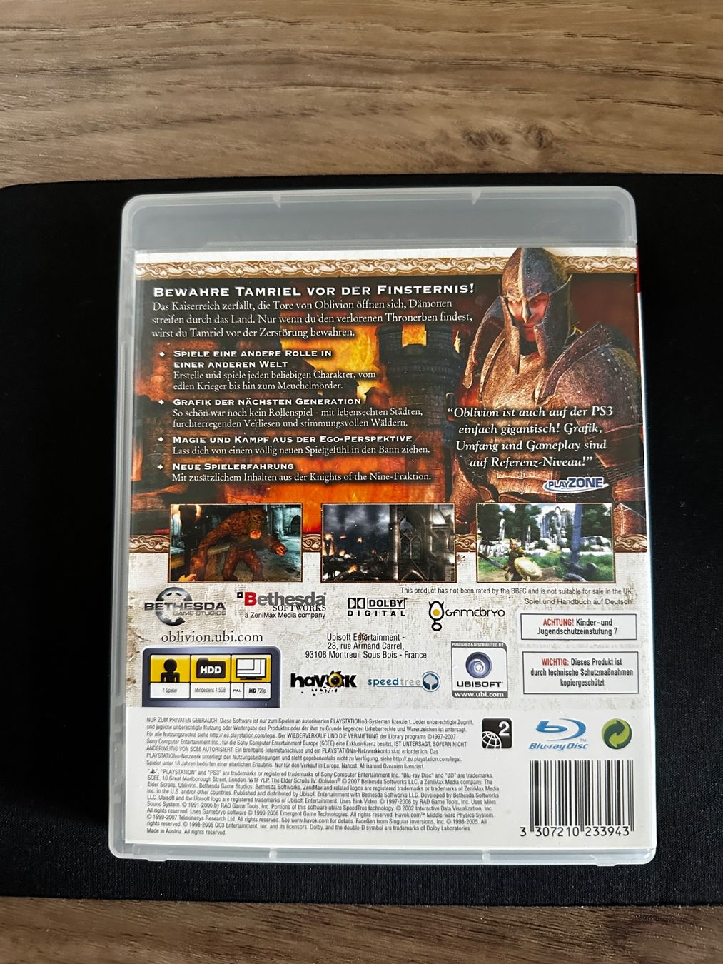 Spiele: The Elder Scrolls IV: Oblivion - PS3 Spiel – Gebraucht aus Sulz AG von DealWerk 1