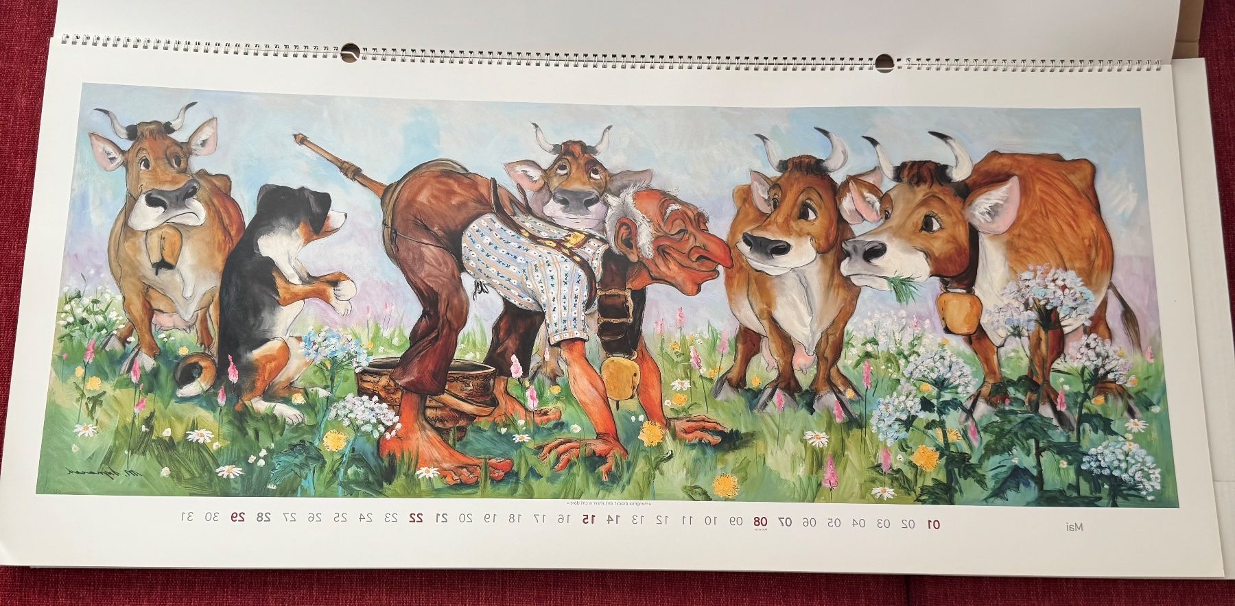 Kalender: Kalender Martin Synacek 2011 Appenzell – Gebraucht aus Riehen von ekc_ymy2 9
