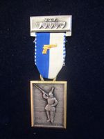 Tambourmajor 1861 V.Z.F. mit Waffensymbol - Schützenkranz