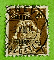  Nr.116 Helvetia mit Schwert  GESTEMPELT  