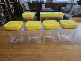 OXO Aufbewahrungsboxen gelb