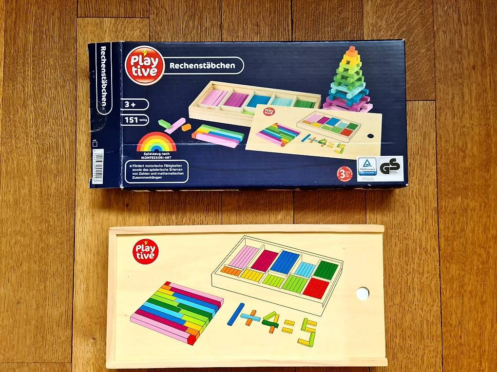 Giochi: Holzspielzeug, Rechenstäbchen – Usato da Muri b. Bern venduto da SPF01 4