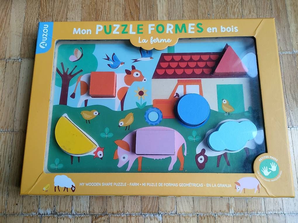 Puzzle: Formenpuzzle aus Holz – Usato da Brienz BE venduto da fan_13 1