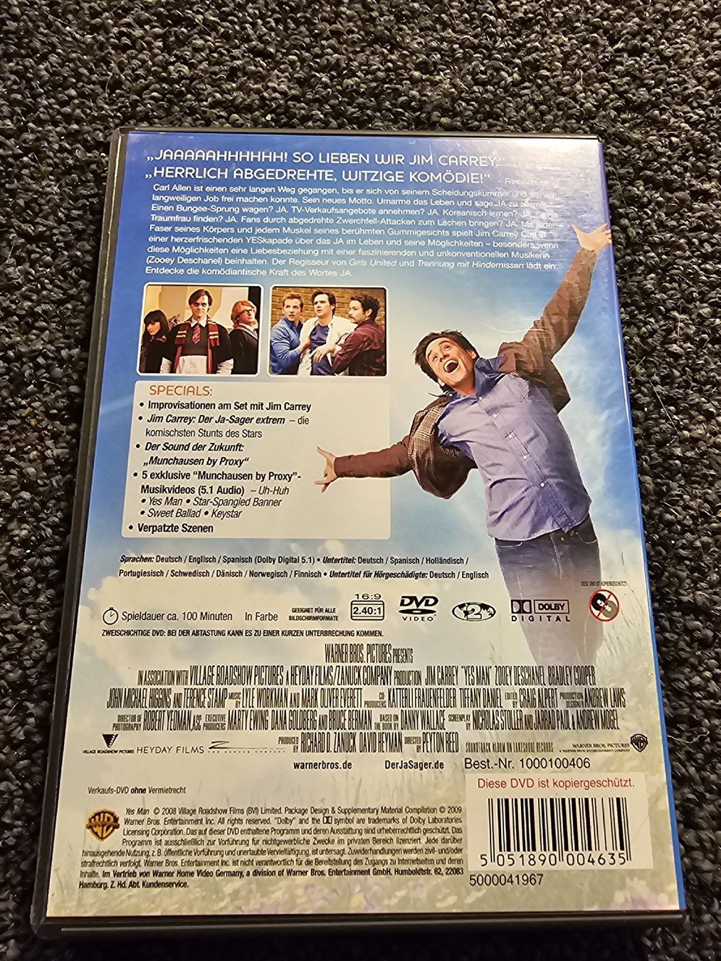 Alle DVDs: DVD Der Ja-Sager(22563) – Gebraucht aus Ruswil von jan_bxl5 1