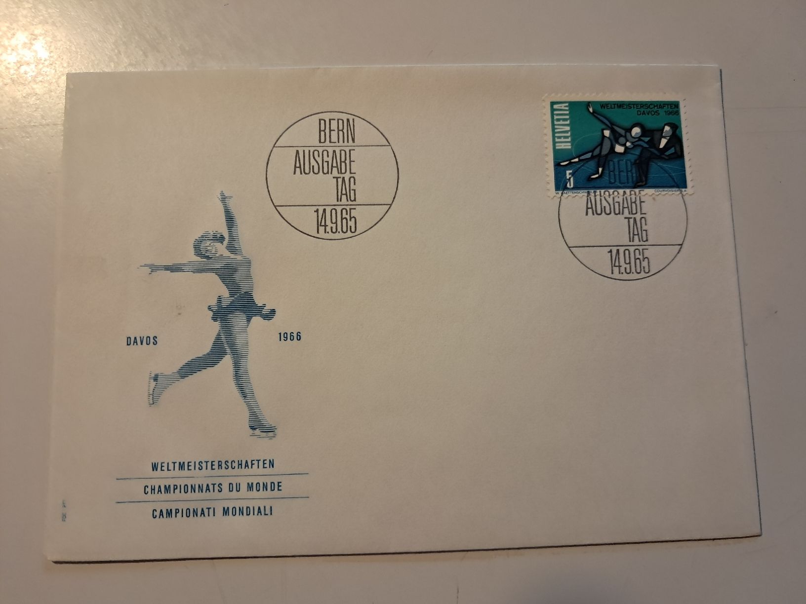 Couverts & Versandtaschen: campionati mondiali pattinaggio  – Neu (gemäss Beschreibung) aus Gorduno von ema_7yhp