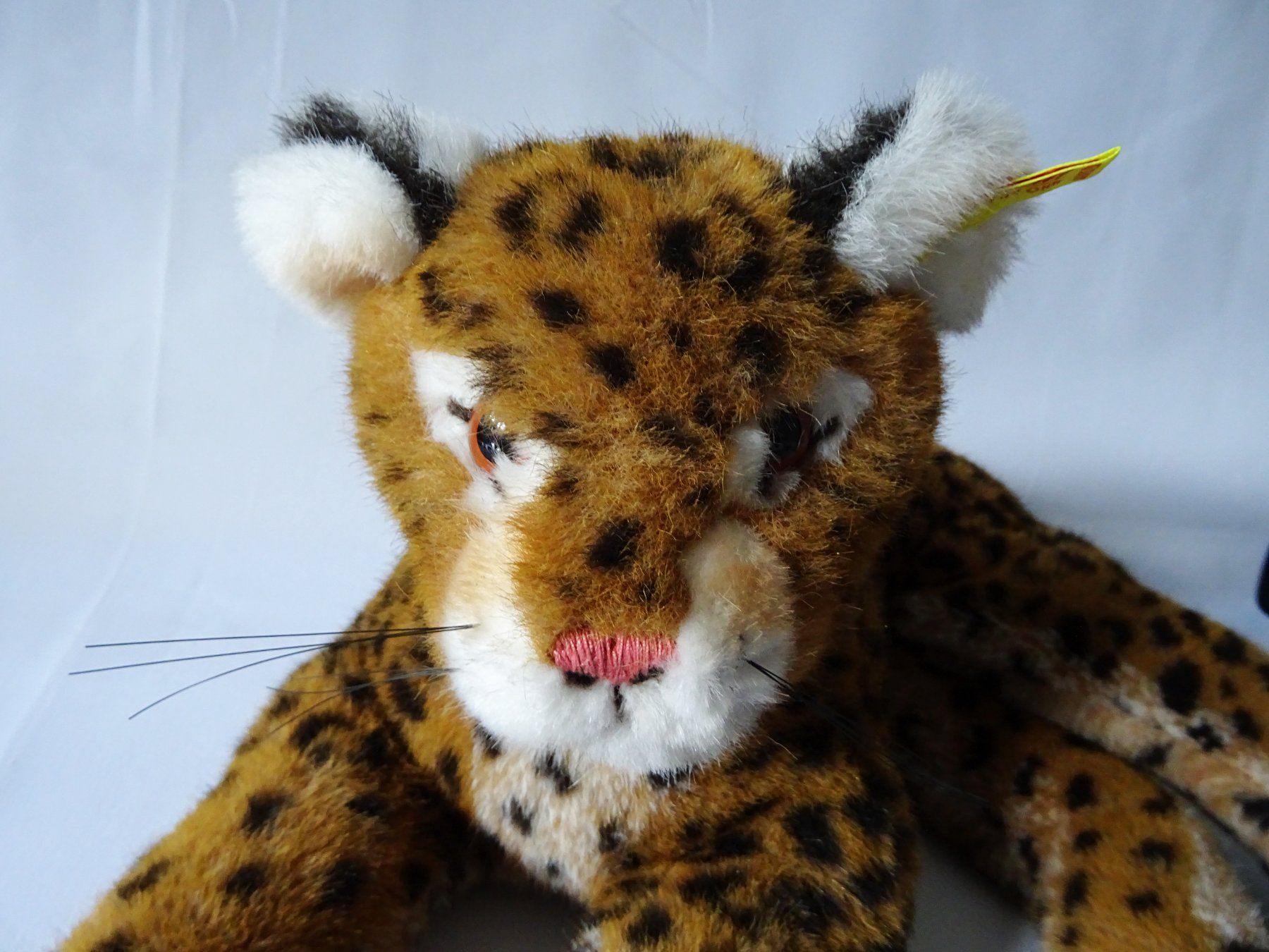 Steiff Giocattoli: Original Steiff Leopard, Made in West Germany ca. 1950er/196 – Usato da Lengnau BE venduto da Indian4 2