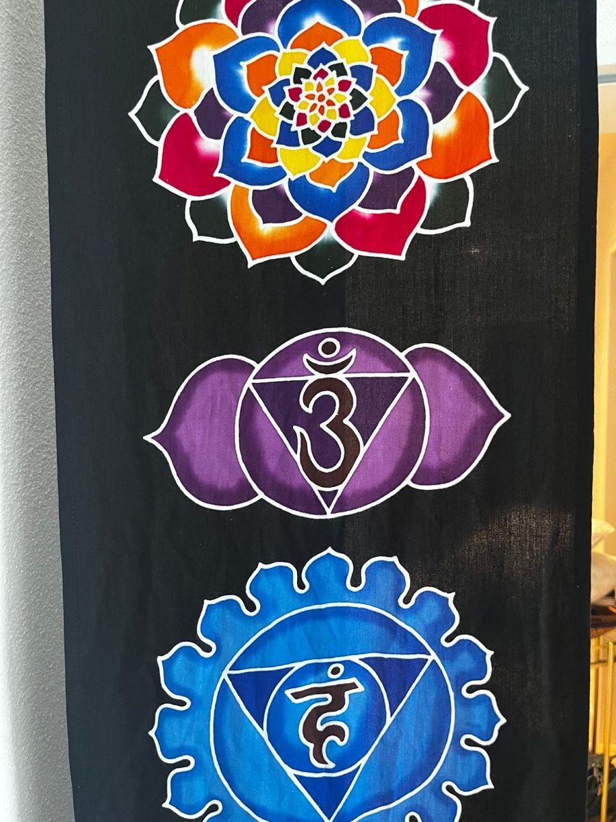 Tutte le decorazioni: Wandbehang Chakra Symbole- Neuwertig – Nuovo (secondo la descrizione) da Zürich venduto da JasminNebl 3