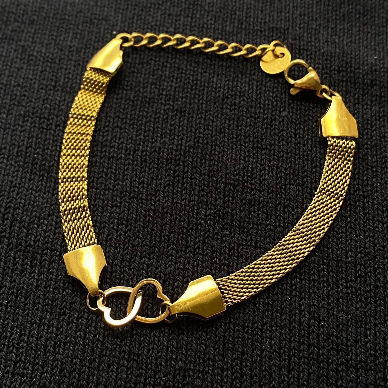 Bracciali & Braccialetti: 18KGP Herz Doppelte Armkette – Nuovo (secondo la descrizione) da Givisiez venduto da sgu_k58r 1