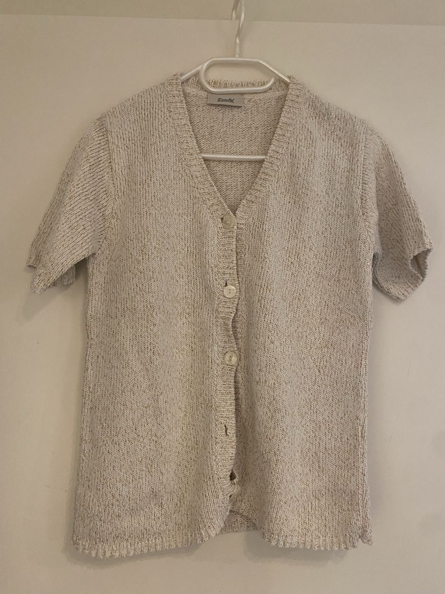 Giacche: Strickjacke, kurzärmlig, beige-goldig – Usato da Hünenberg See venduto da lar_9zjk