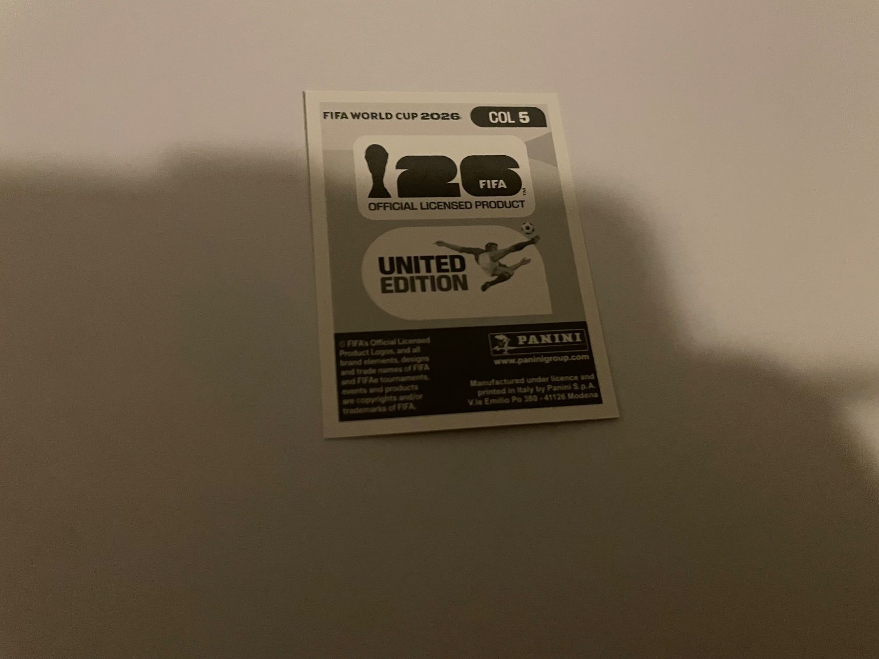 Panini Sammelbilder & Trading cards: FIFA WM 2026 Verry Mina COL 5 – Neu (gemäss Beschreibung) aus Winterthur von Cobraforce 1