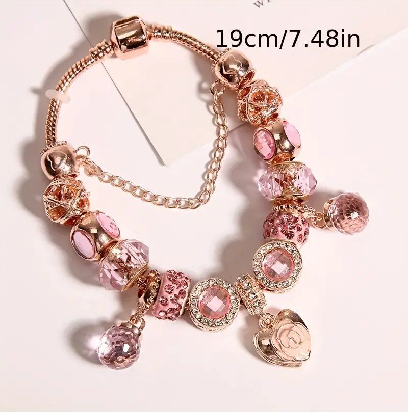Armbänder & -reifen: Roségoldenes Armband mit Charms – Neu und originalverpackt aus Glattbrugg von majuska01 3