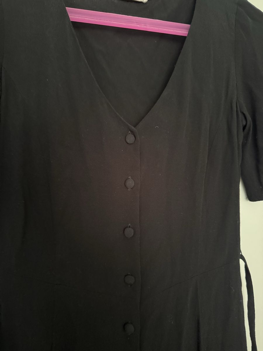 Mango Vestiti: Schwarzes Sommerkleid (Mango), Grösse S – Usato da Schwerzenbach venduto da savuty 1