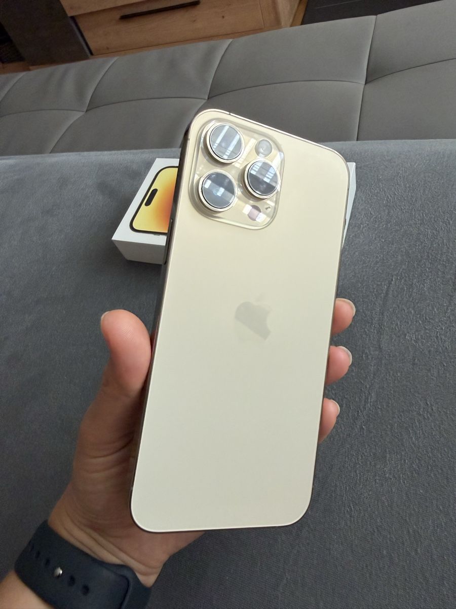 Apple Handys / Smartphones: iPhone 14 pro Max-Gold – Gebraucht aus Neuenhof von Renaku 1