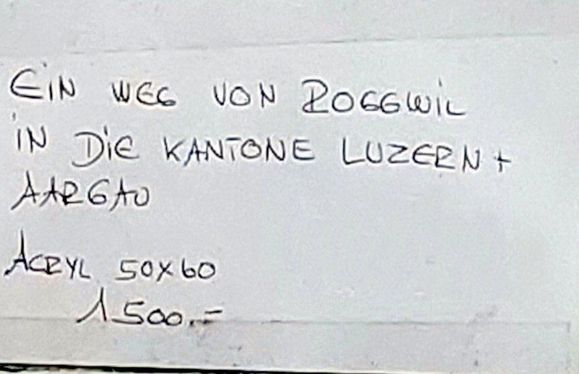 Dipinti: Theres Colongo - Roggwil mit Kloster – Usato da Montmelon venduto da canelle-12 3