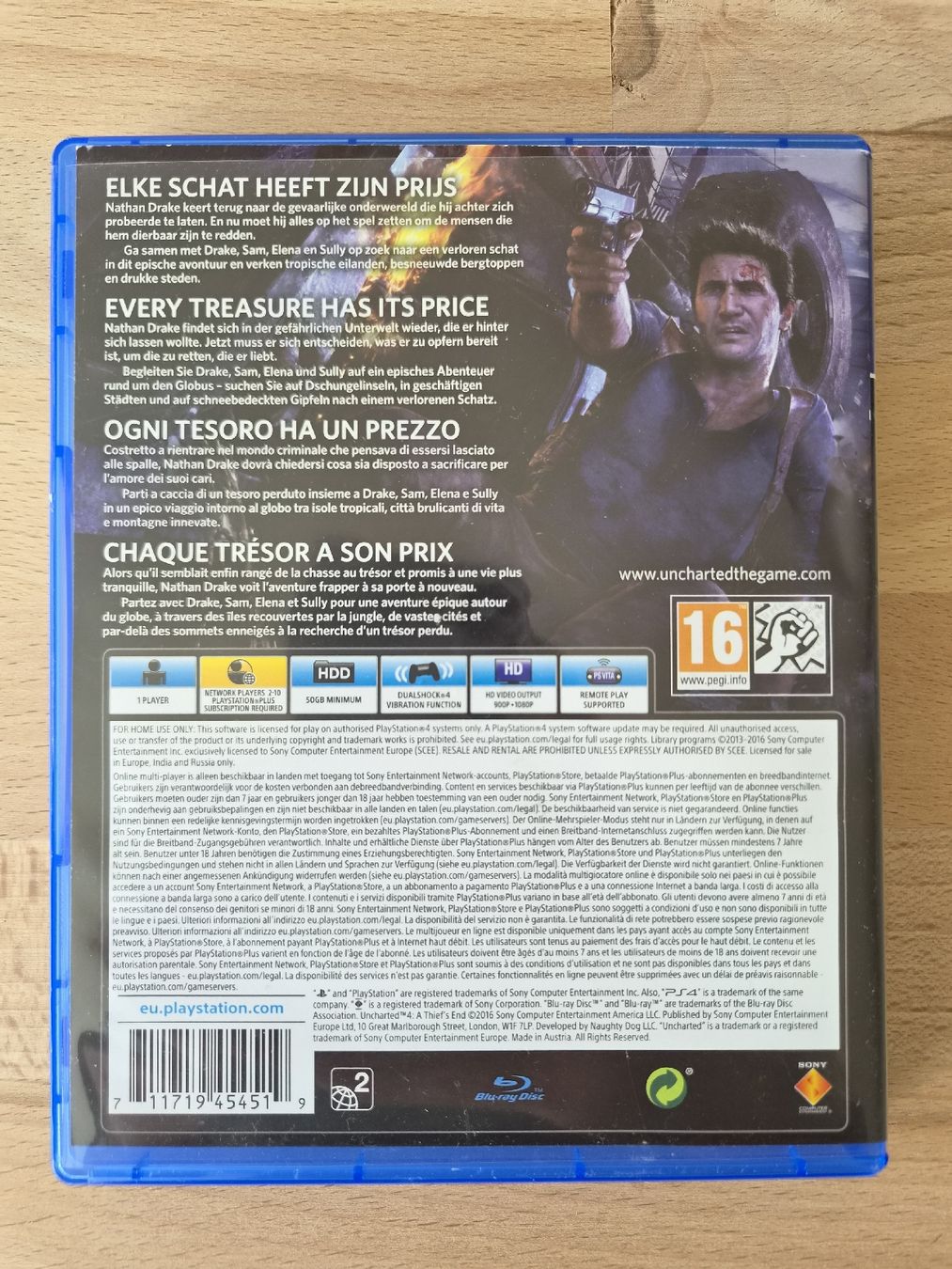 Giochi: Uncharted 4: A Thief's End - PS4 Spiel – Usato da Frauenfeld venduto da Bubich19 1